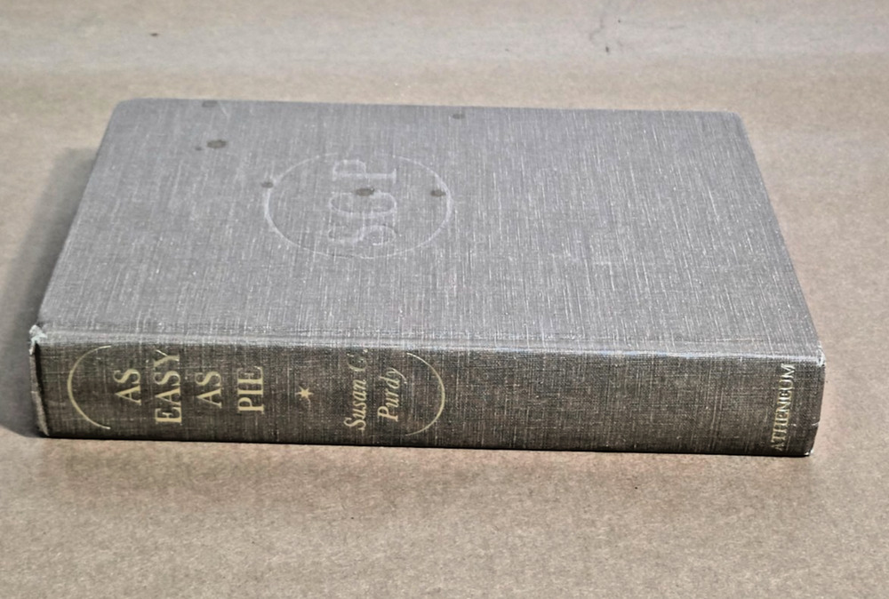 It's As Easy As Pie Vintage 1984 Hardcover Cookbook Susan G. Purdy Atheneum